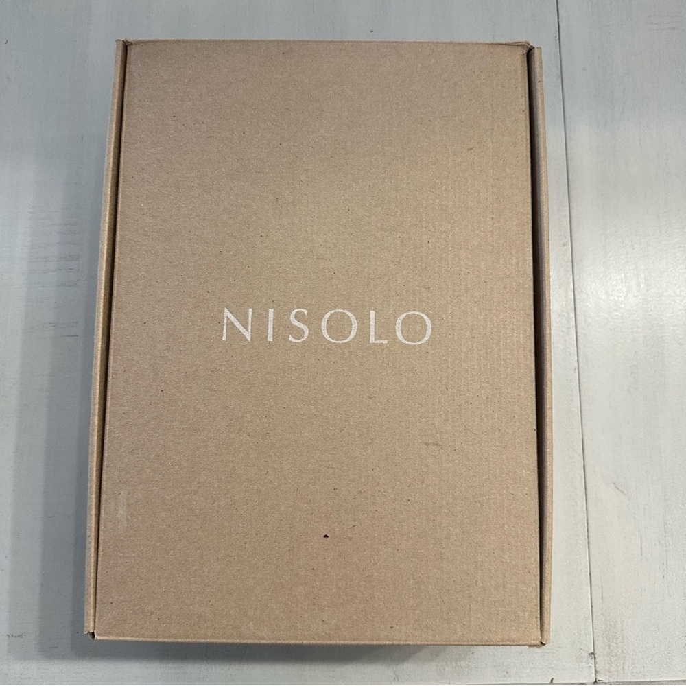 Nosolo Women’s Mia Ankle Bootie Low Cut Leather Slip-On in Terracotta Sz 11 NIB - Picture 2 of 11